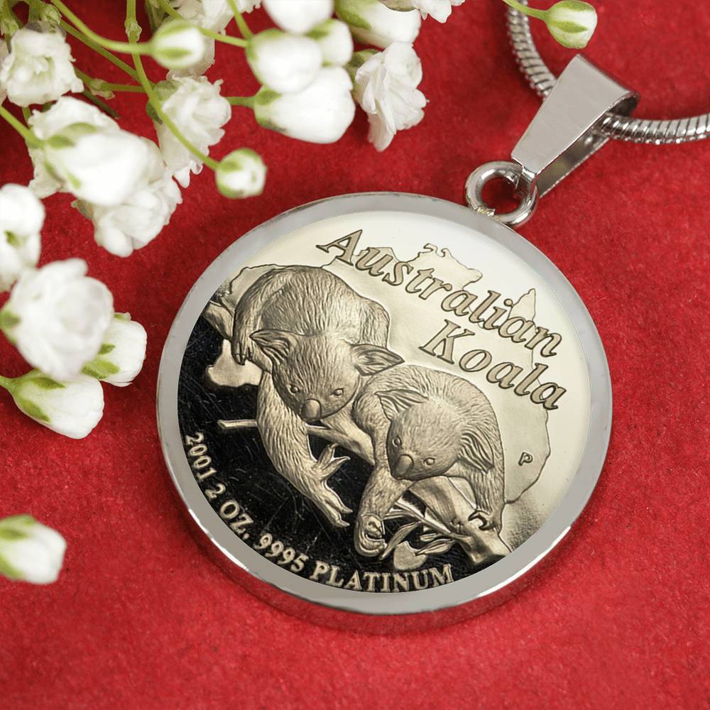 Australia Koala Coin Necklace NN8 - Amaze Style™-NECKLACES