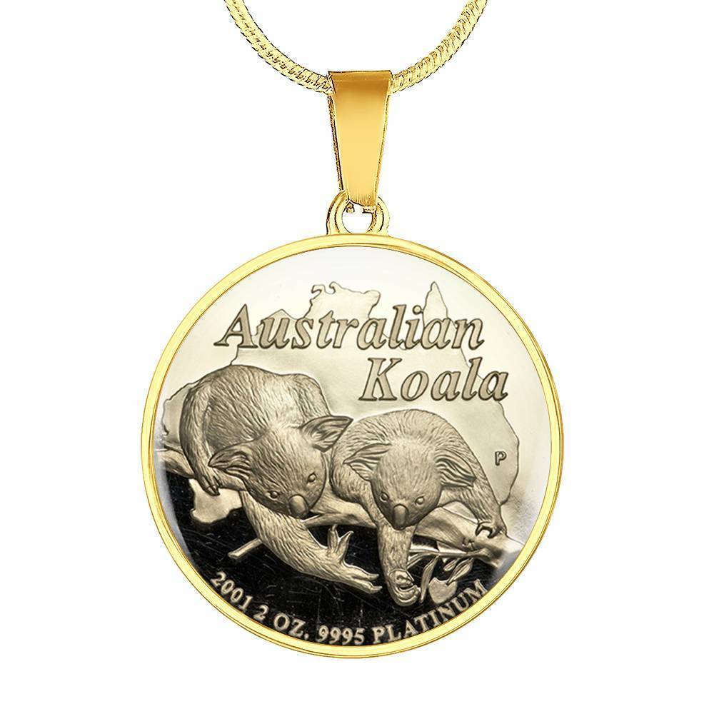 Australia Koala Coin Necklace NN8 - Amaze Style™-NECKLACES
