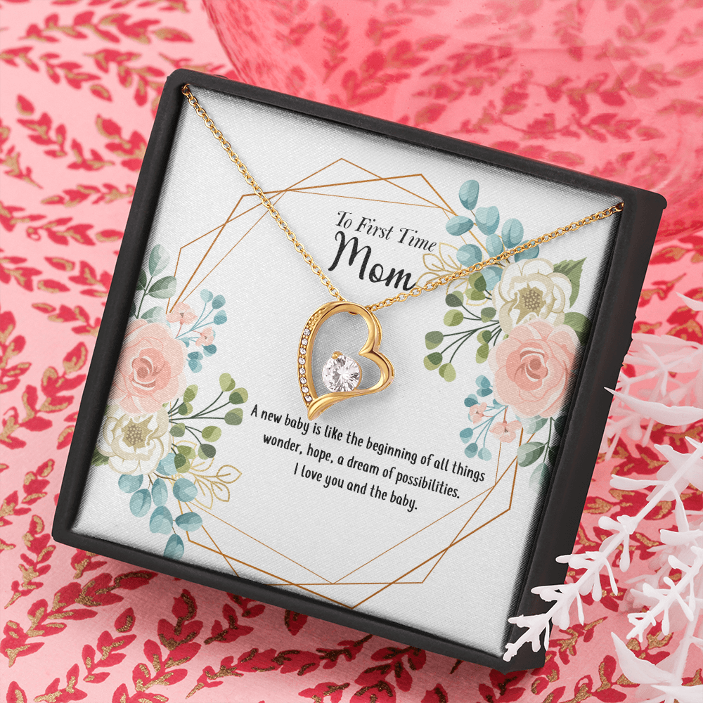 Tmarc Tee Best Gift For First Time Mom Necklace Mother's Day Ideas TH7