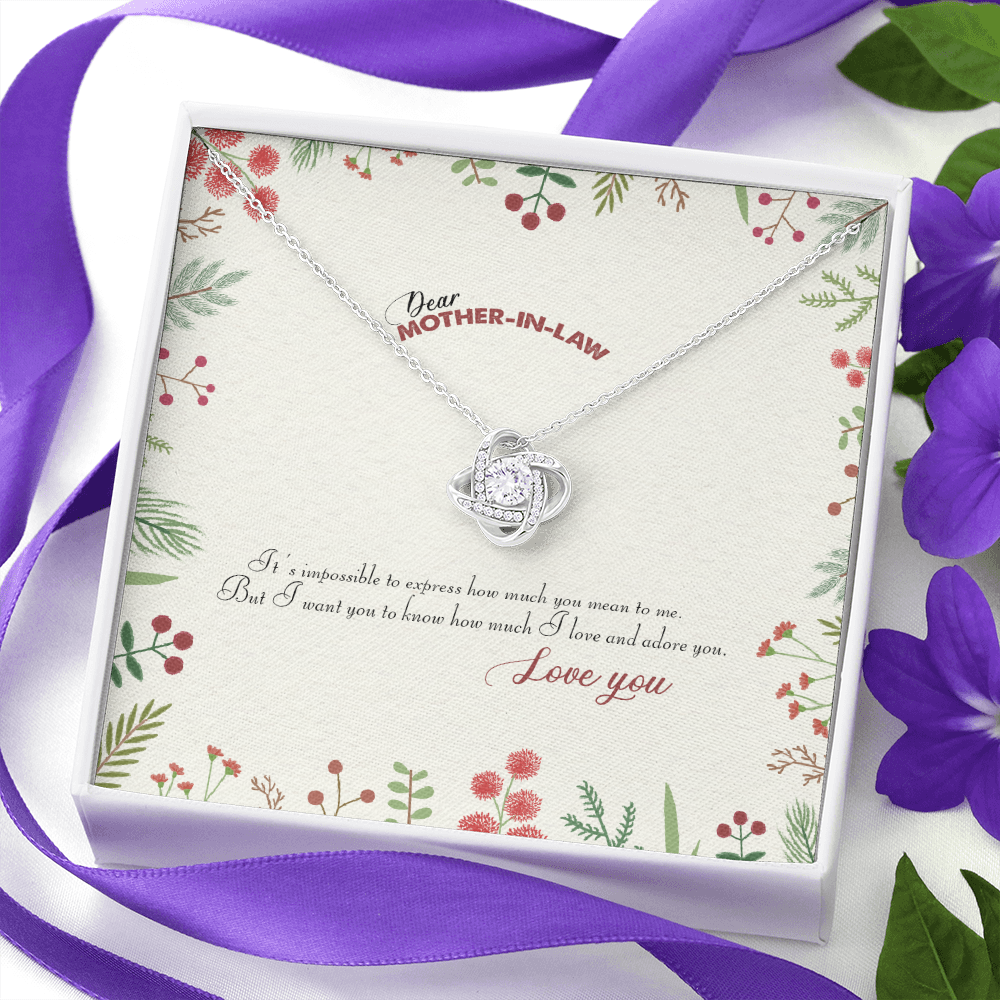 Best Gift For Mother In Law Mother's Day Necklace TH1