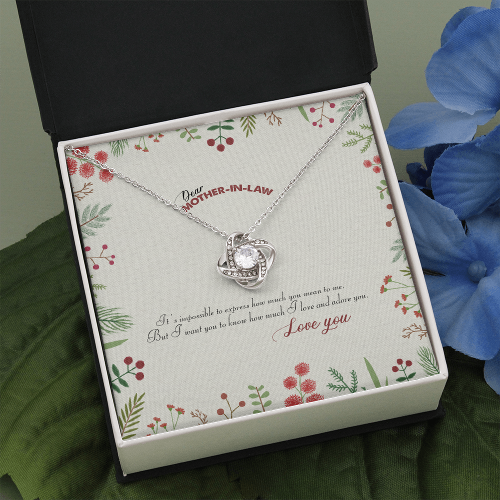 Best Gift For Mother In Law Mother's Day Necklace TH1