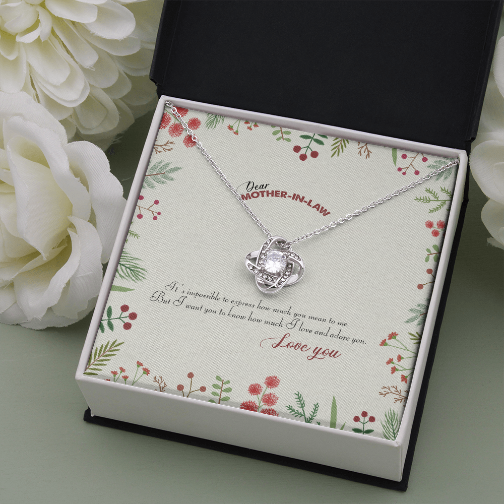 Best Gift For Mother In Law Mother's Day Necklace TH1