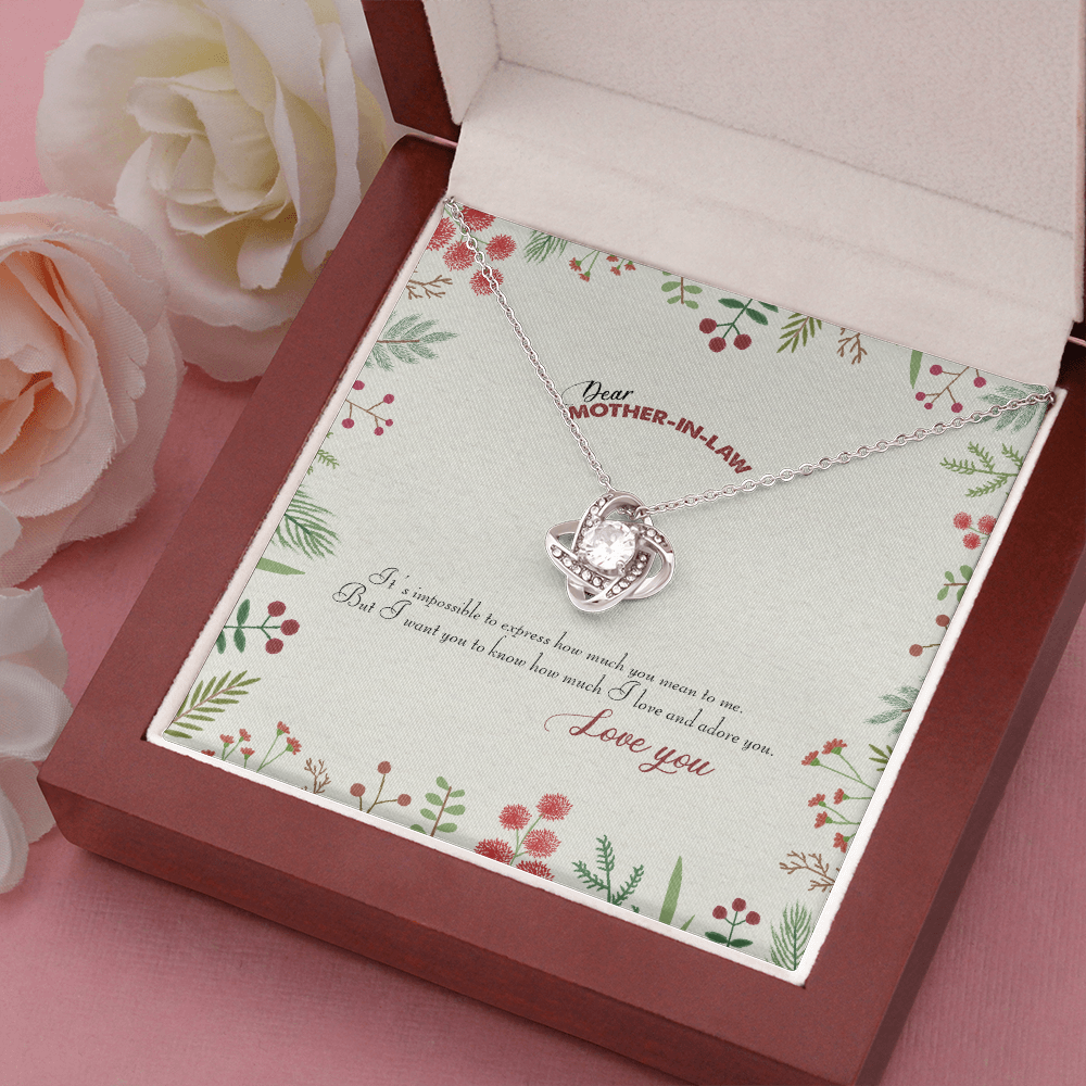 Best Gift For Mother In Law Mother's Day Necklace TH1