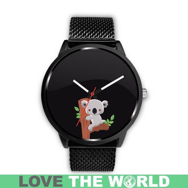 AUSTRALIA KOALA 02 LEATHER/STEEL WATCH H5 - Amaze Style™-LEATHER-STEEL WATCHES