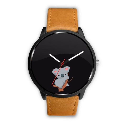 AUSTRALIA KOALA 04 LEATHER/STEEL WATCH H5 - Amaze Style™-LEATHER-STEEL WATCHES