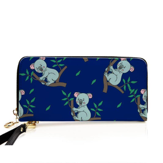 AUSTRALIA KOALA LEATHER WALLET H4 - Amaze Style™-ZIPPER WALLETS