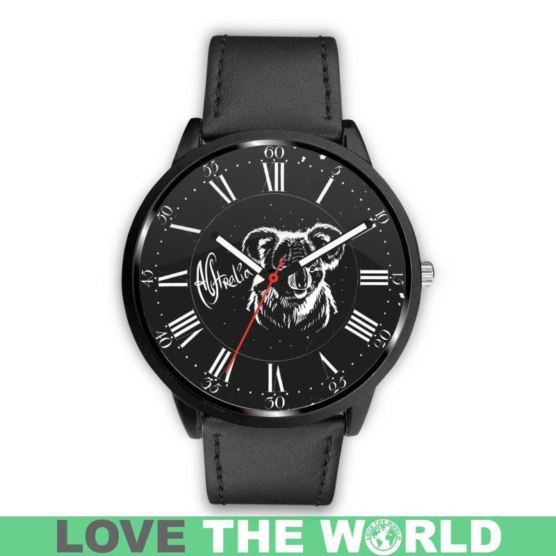 AUSTRALIA KOALA LEATHER/STEEL WATCH R1 - Amaze Style™-LEATHER-STEEL WATCHES