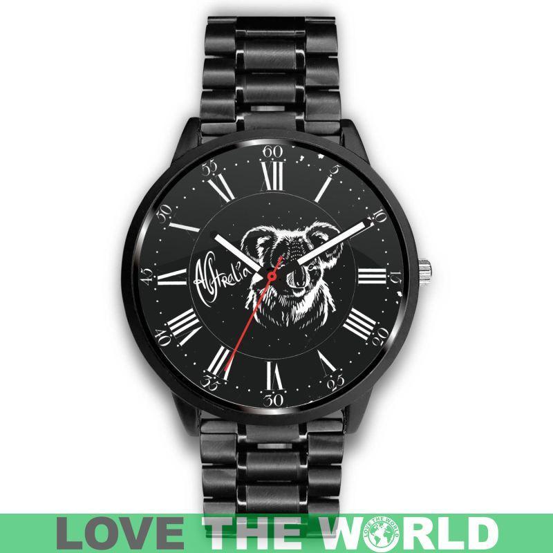 AUSTRALIA KOALA LEATHER/STEEL WATCH R1 - Amaze Style™-LEATHER-STEEL WATCHES