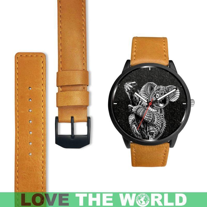 AUSTRALIA KOALA LEATHER/STEEL WATCHES T1 - Amaze Style™-LEATHER-STEEL WATCHES