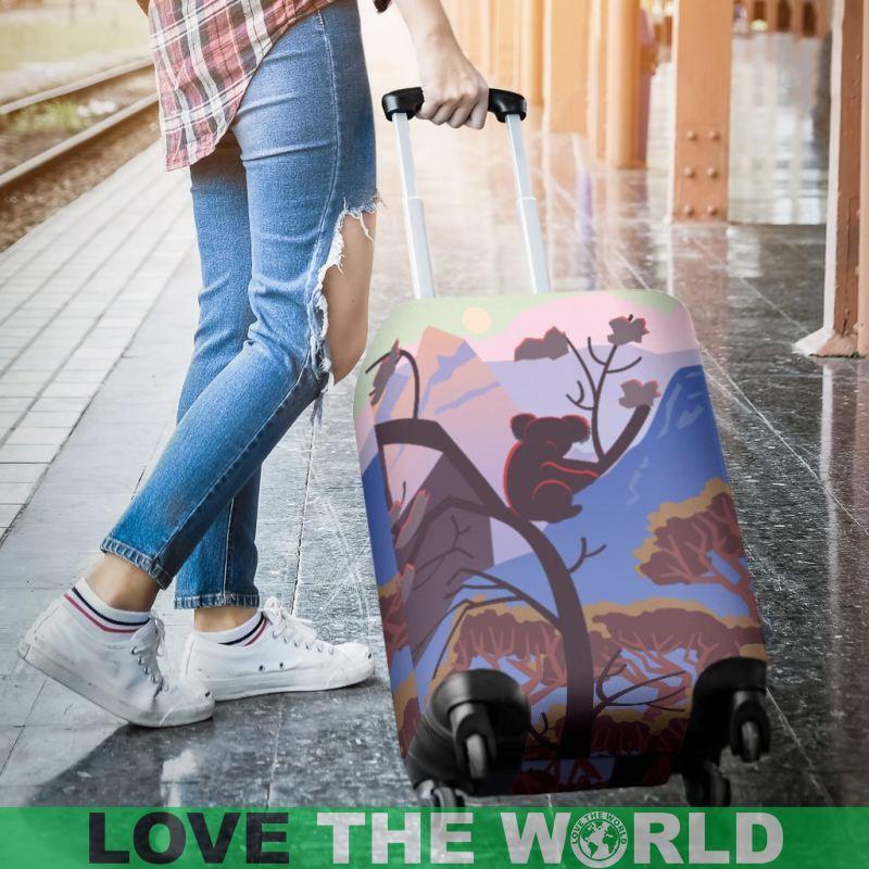 AUSTRALIA KOALA LUGGAGE COVER 02 K5 - Amaze Style™-LUGGAGE COVERS