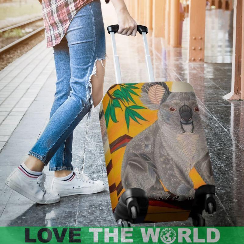 Australia- Koala Luggage Cover 02 NN8 - Amaze Style™-LUGGAGE COVERS