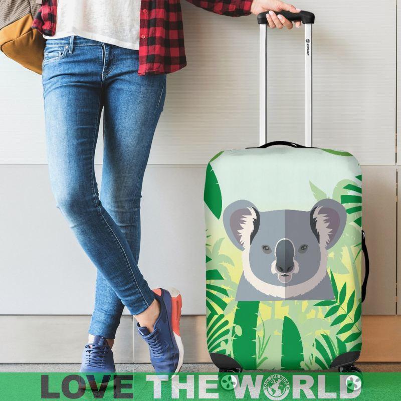 AUSTRALIA KOALA ON THE JUNGLE LUGGAGE COVER K5 - Amaze Style™-LUGGAGE COVERS