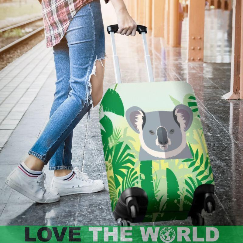 AUSTRALIA KOALA ON THE JUNGLE LUGGAGE COVER K5 - Amaze Style™-LUGGAGE COVERS