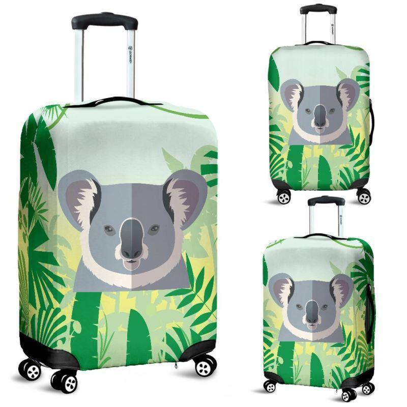 AUSTRALIA KOALA ON THE JUNGLE LUGGAGE COVER K5 - Amaze Style™-LUGGAGE COVERS