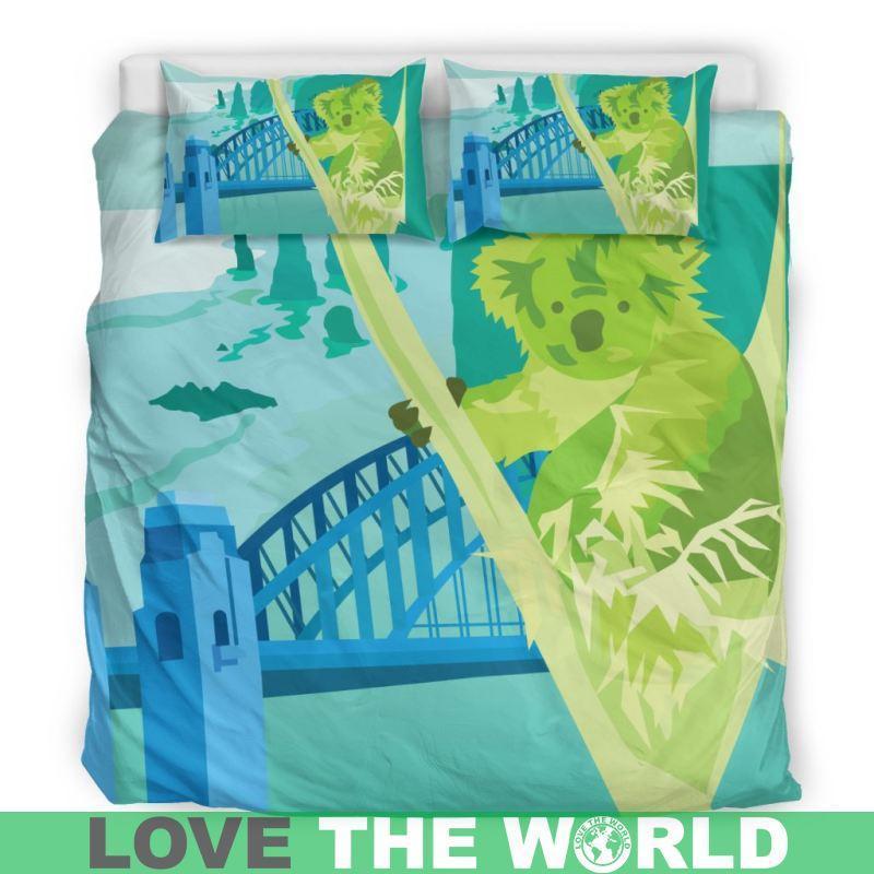 Australia Koala On The Tree Bedding Set K5 - Amaze Style™-BEDDING SETS