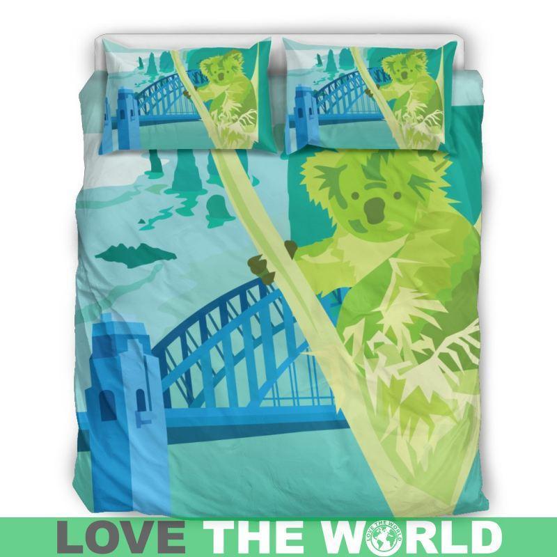Australia Koala On The Tree Bedding Set K5 - Amaze Style™-BEDDING SETS