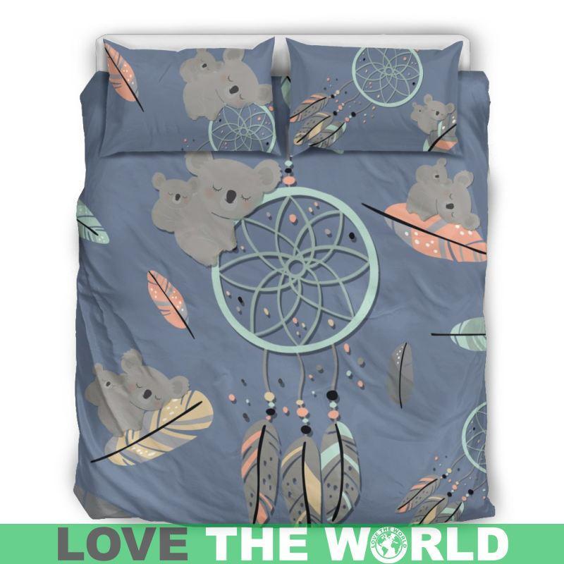 AUSTRALIA KOALA WITH DREAMCATCHER BEDDING SET Y3 - Amaze Style™-BEDDING SETS