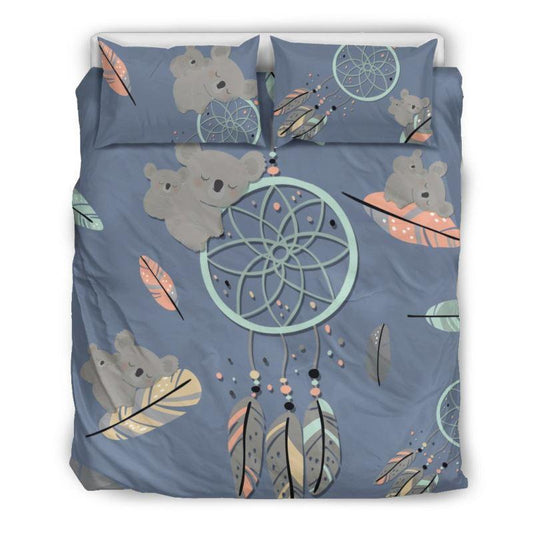 AUSTRALIA KOALA WITH DREAMCATCHER BEDDING SET Y3 - Amaze Style™-BEDDING SETS