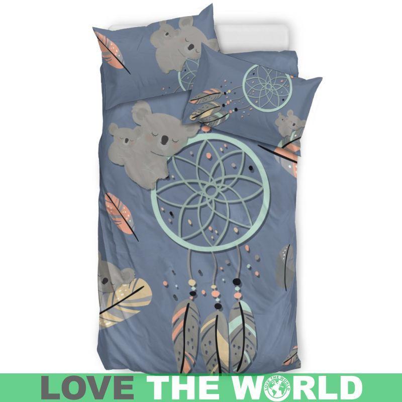 AUSTRALIA KOALA WITH DREAMCATCHER BEDDING SET Y3 - Amaze Style™-BEDDING SETS