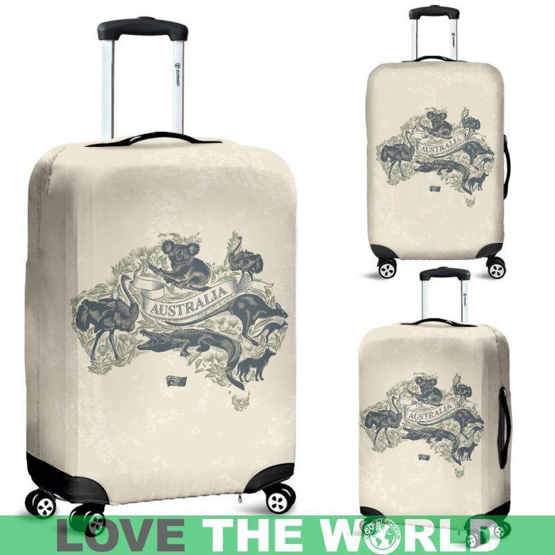 AUSTRALIA LUGGAGE COVER 02 K5 - Amaze Style™-LUGGAGE COVERS