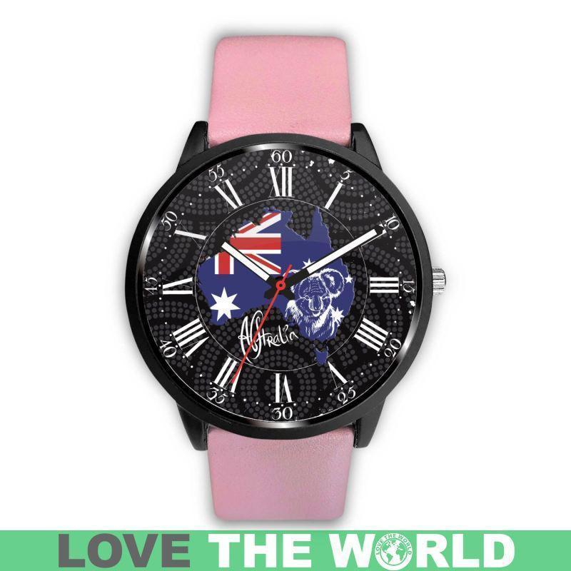AUSTRALIA MAP KOALA LEATHER/STEEL WATCH R1 - Amaze Style™-LEATHER-STEEL WATCHES
