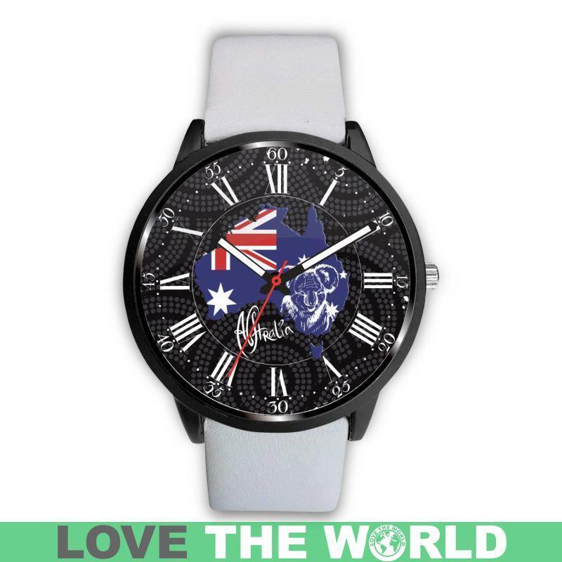 AUSTRALIA MAP KOALA LEATHER/STEEL WATCH R1 - Amaze Style™-LEATHER-STEEL WATCHES