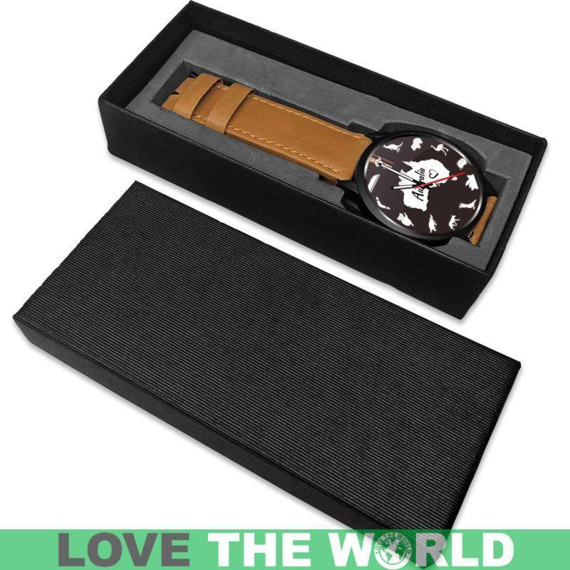 Australia Watch - Australian Symbols Leather-Steel Watch A3 - Amaze Style™-LEATHER-STEEL WATCHES