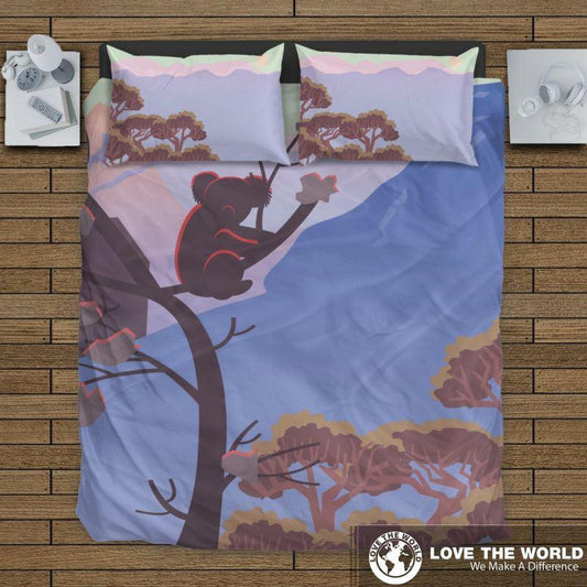 Australia's Koala Bear Bedding Set 02 K5 - Amaze Style™-BEDDING SETS