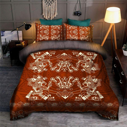 Tribal Aztec Mexico Pattern Bedding Set