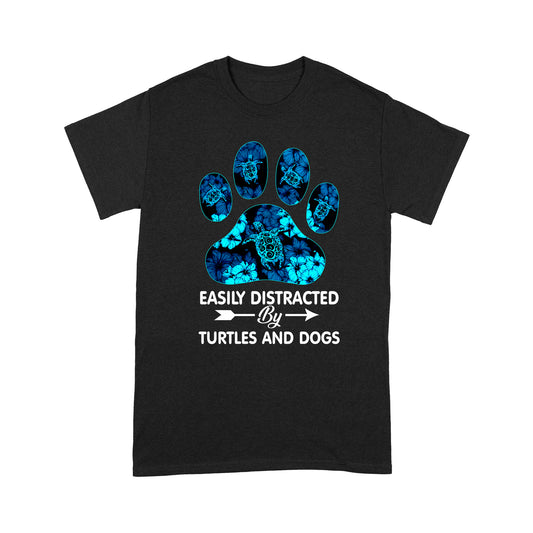 Turtle and Dog Lover T-shirt DL
