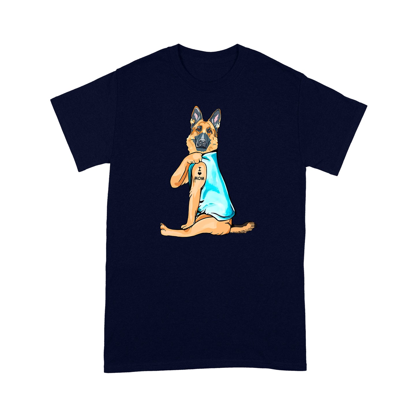 German Shepherd Dog Mom T-Shirt DL