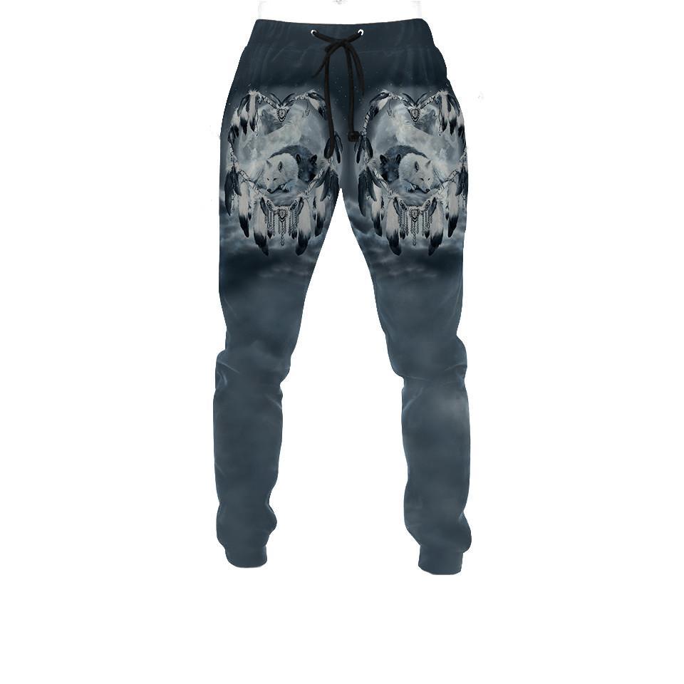 Wolf Native American 3D All Over Printed Unisex Shirts