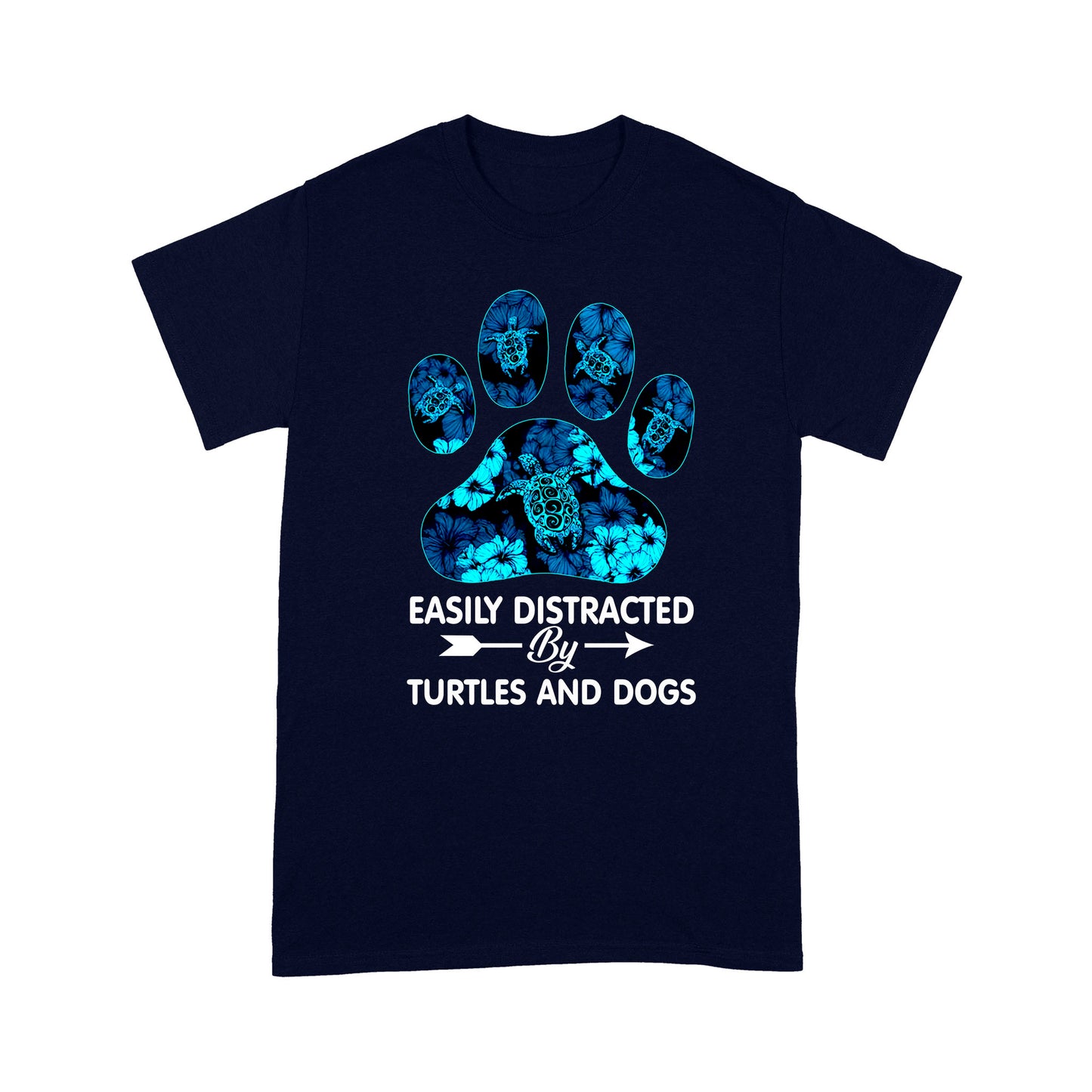 Turtle and Dog Lover T-shirt DL