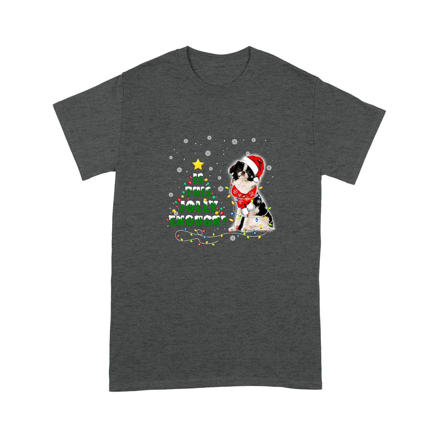 Dog Merry Christmas Standard T-shirt HG