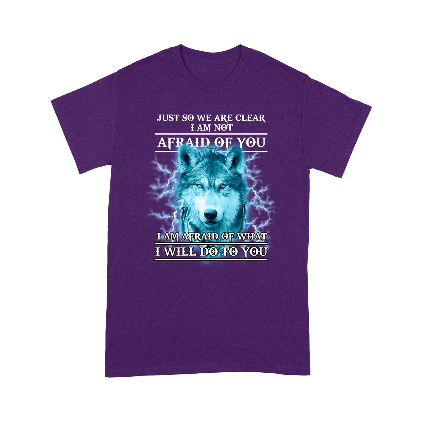 Wolf You Can Throw Me Deluxe T-shirt ML