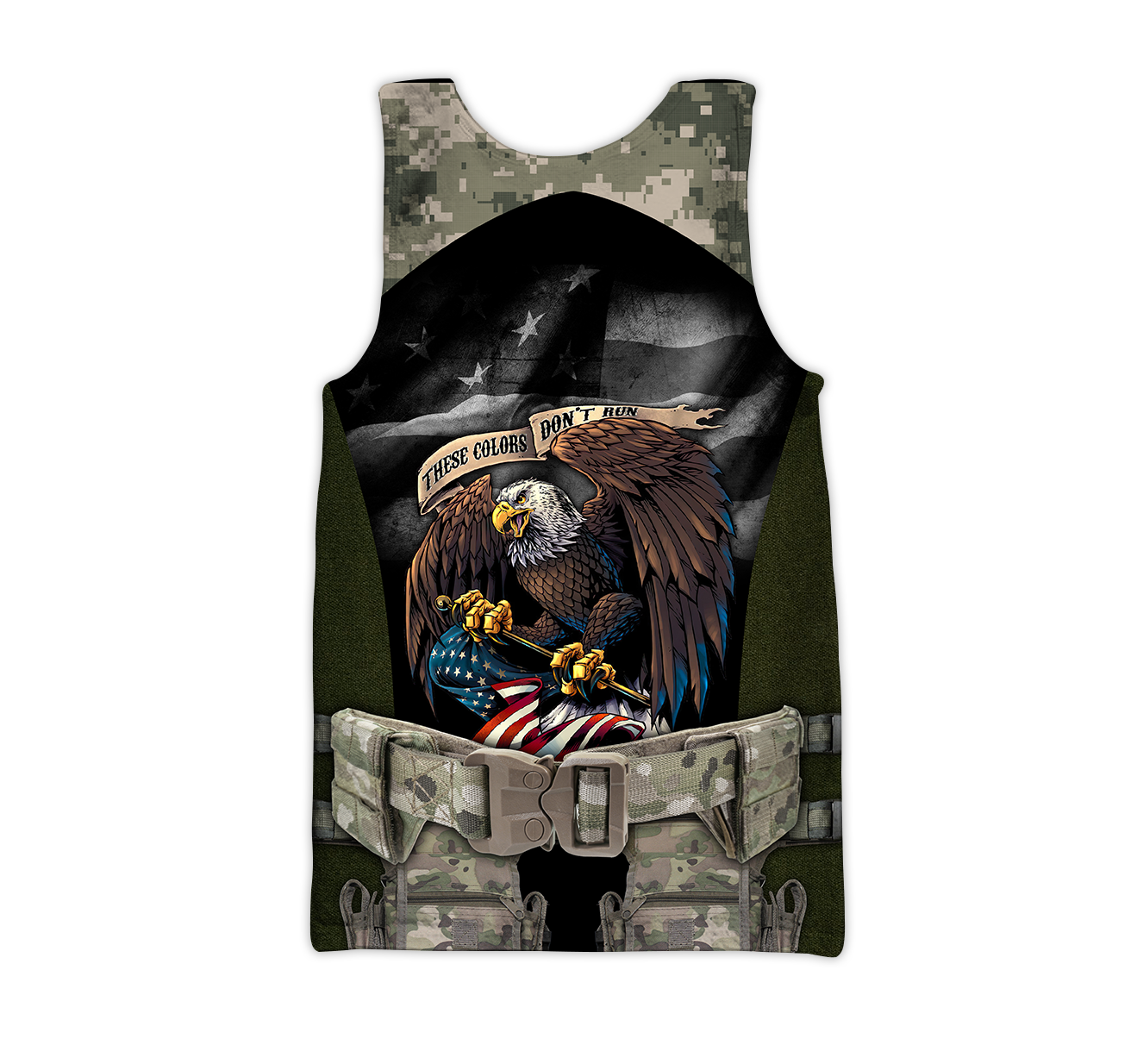 Army Veteran Our Flag Does Not Fly Because The Wind 3d shirts Proud Military