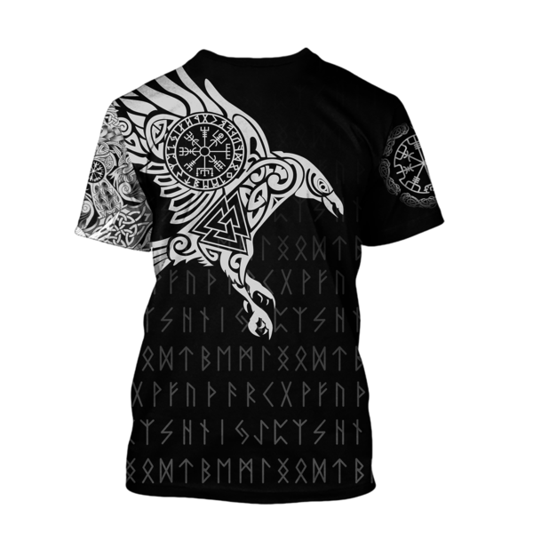 Vikings - The Raven of Odin Tattoo version 2.0 - Amaze Style™-Apparel