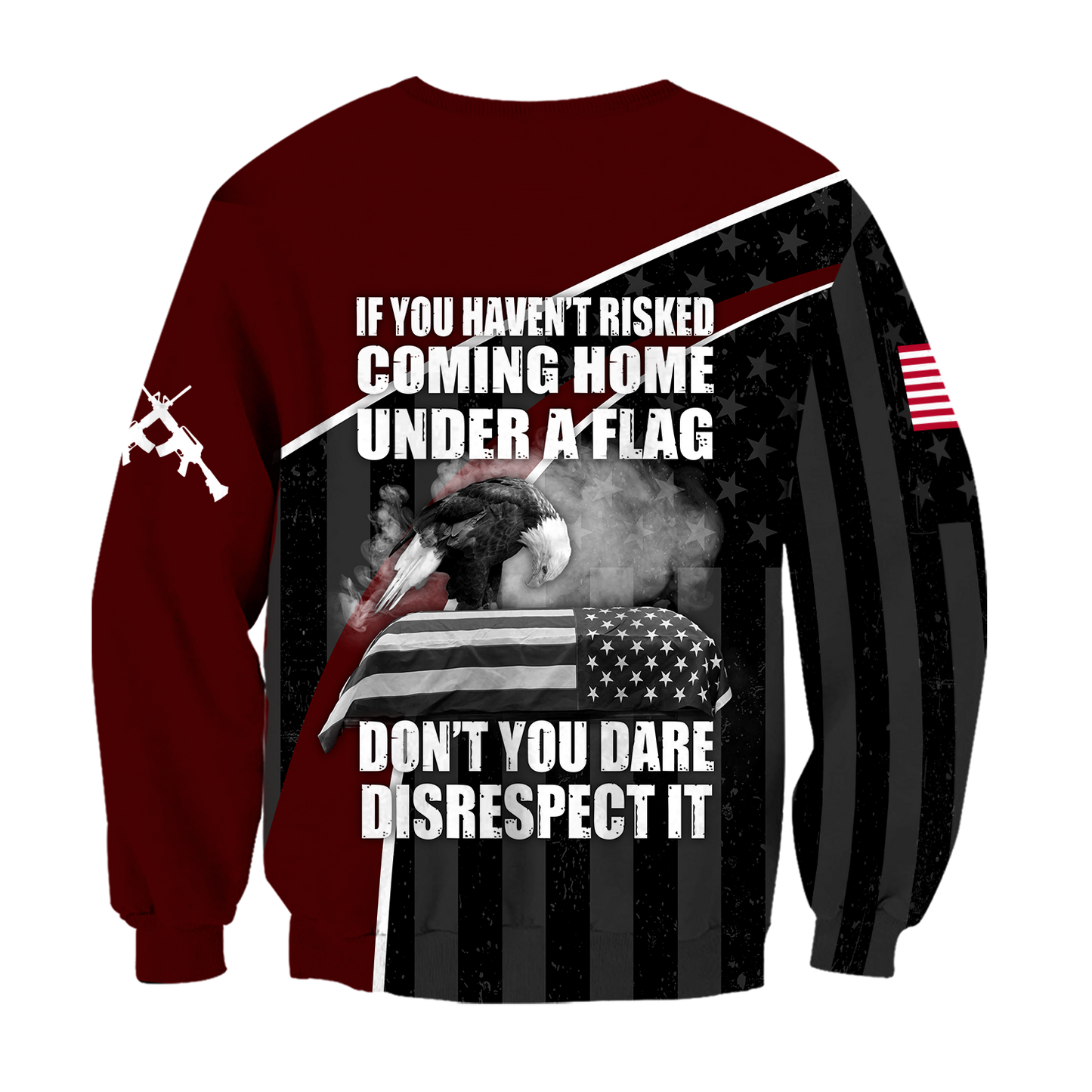 Veteran Honor the fallen Coming Home under a Flag 3D shirts for men and women