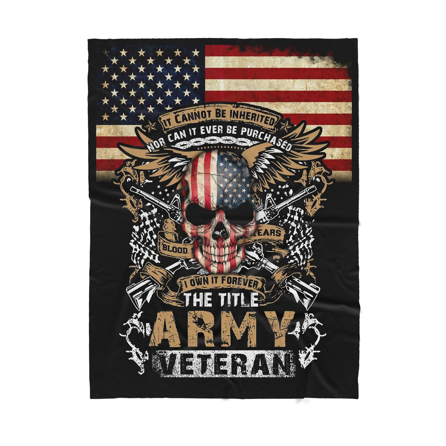 Army Sherpa Blanket TP