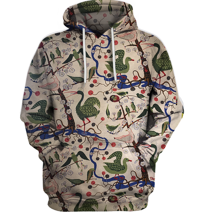 3D All Over Print Bird Vintage Shirt-Apparel-6teenth World-Hoodie-S-Vibe Cosy™