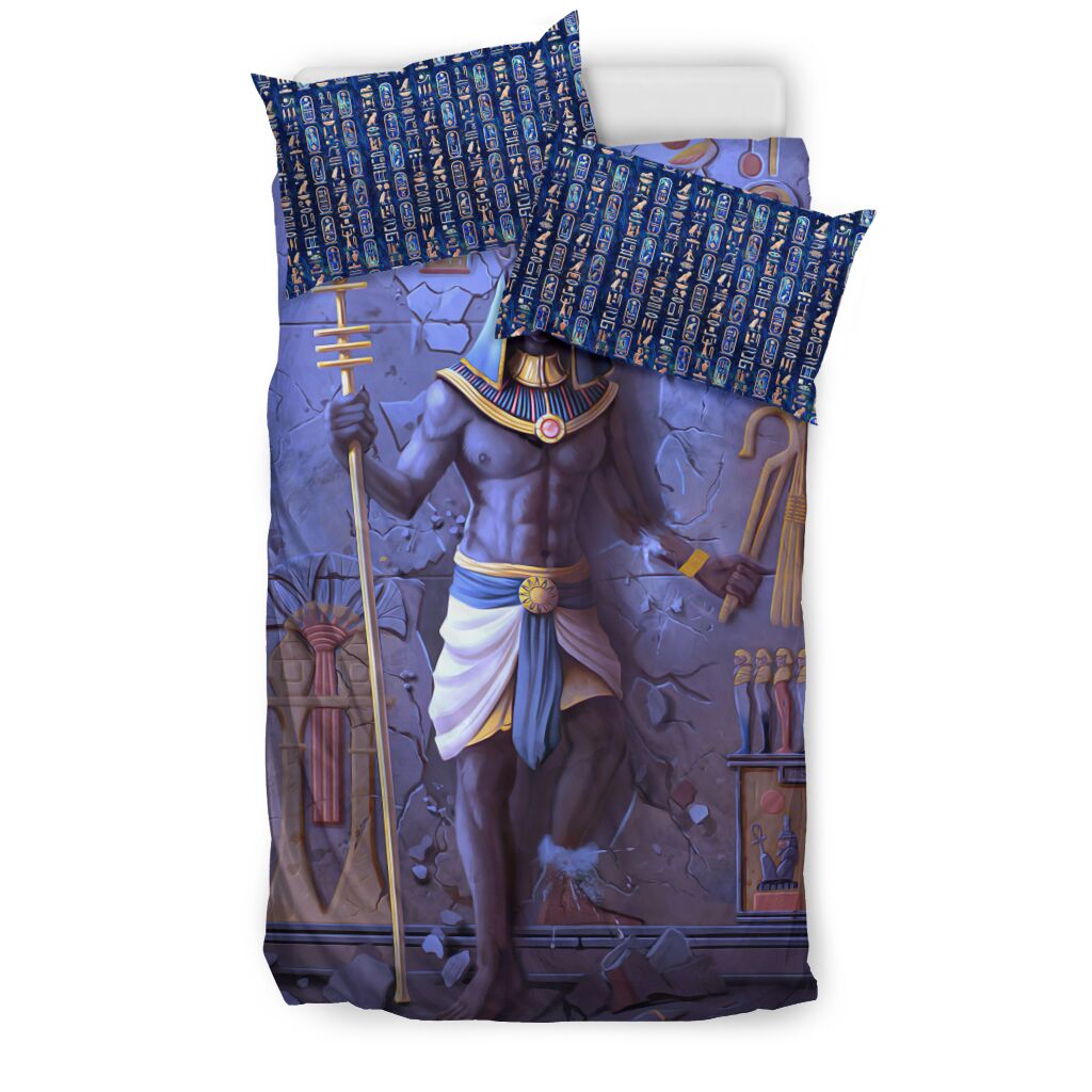 Anubis Ancient Egypt Bedding Set JJ08062003