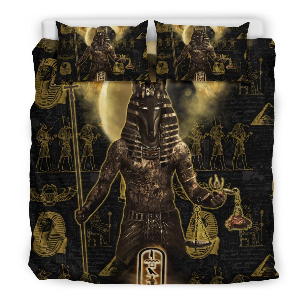 Ancient Egyptian Anubis Bedding Set JJ13062001