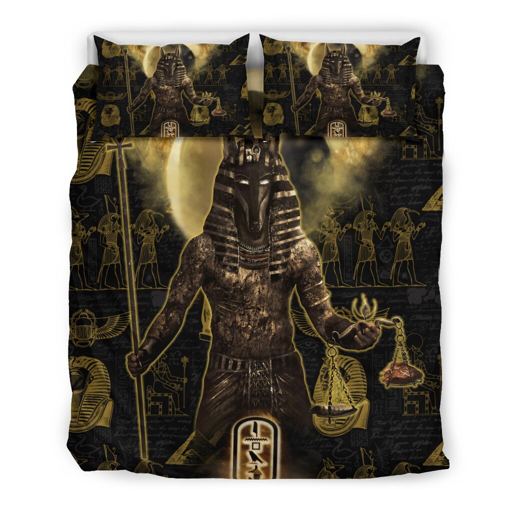 Ancient Egyptian Anubis Bedding Set JJ13062001