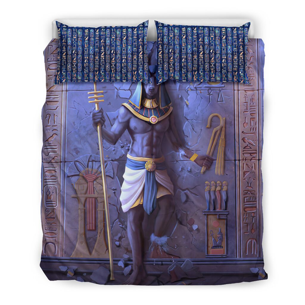 Anubis Ancient Egypt Bedding Set JJ08062003