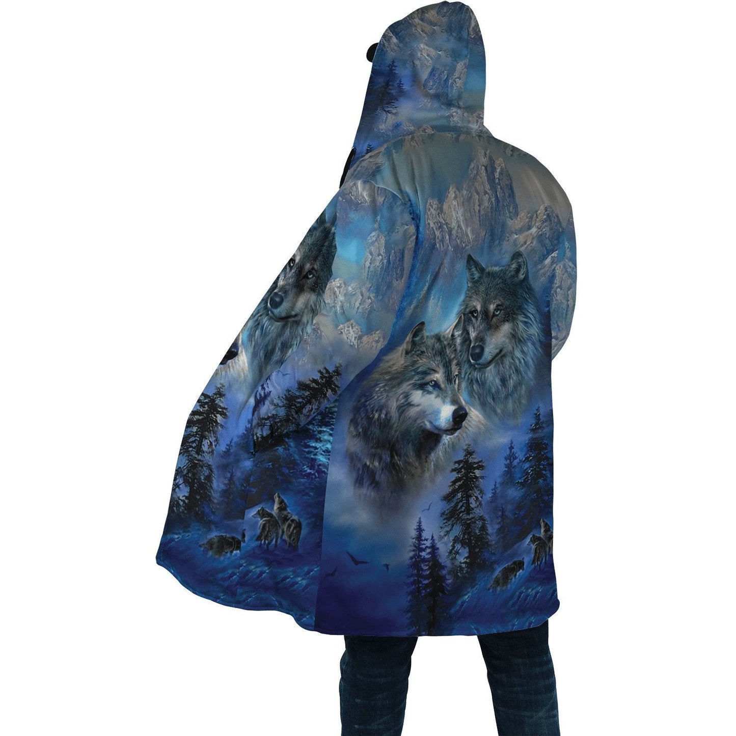 Wolf Native American 3D All Over Printed Unisex Shirts