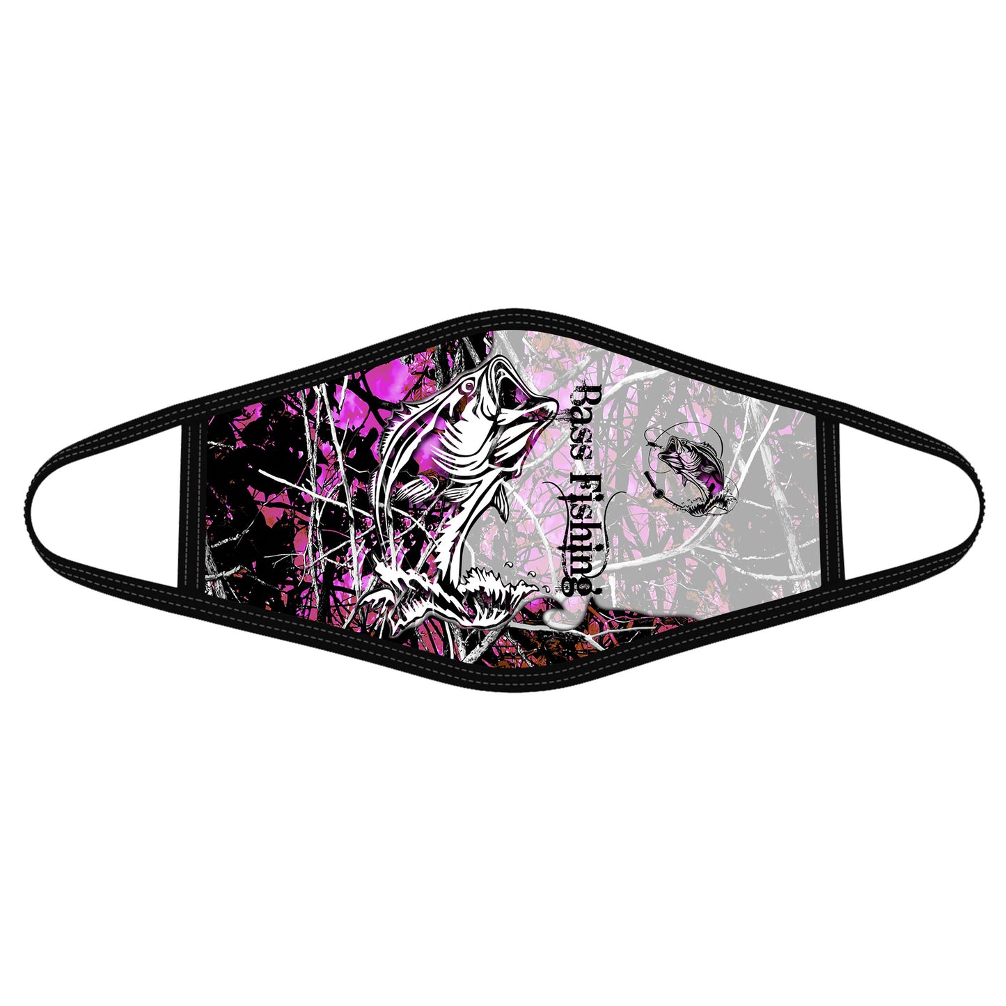 Bass Fishing Face Mask HC