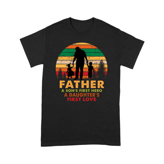 Father and Son and Daughter Standard T-shirt