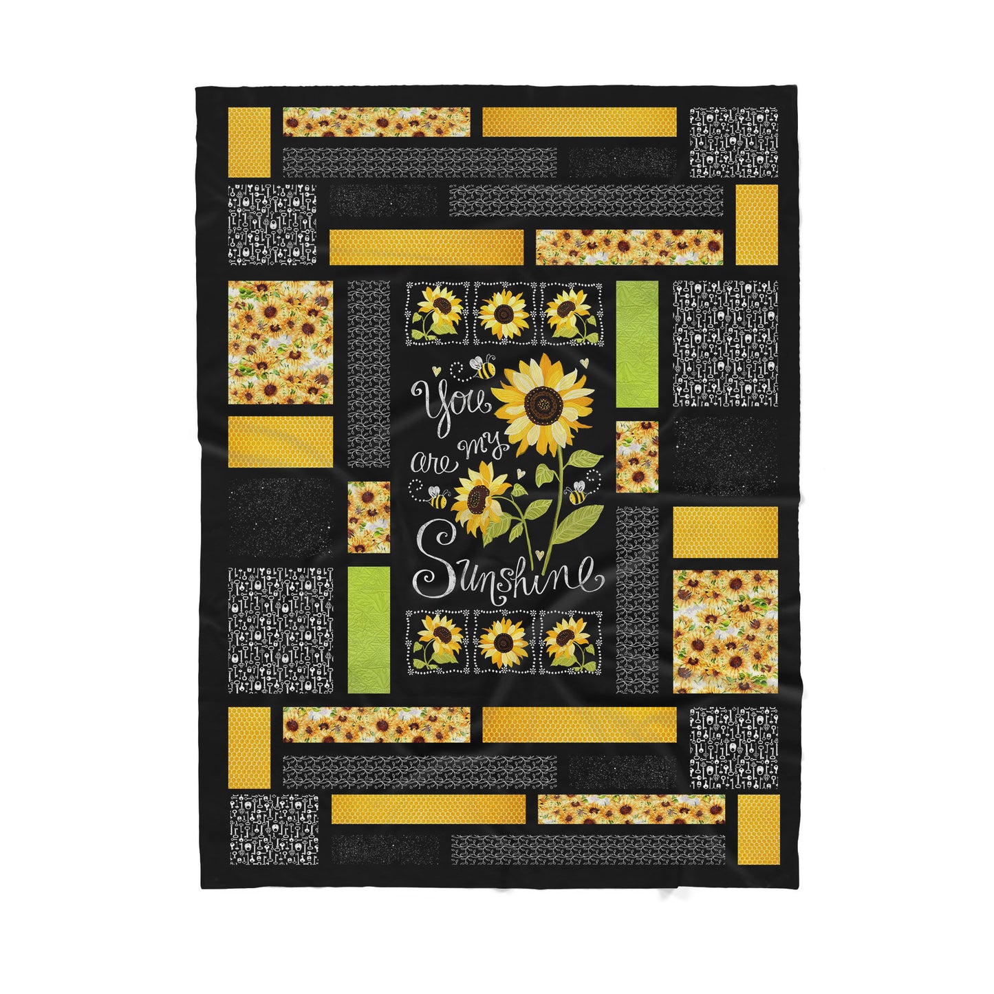 You Are My Sunshine Sherpa Blanket TT