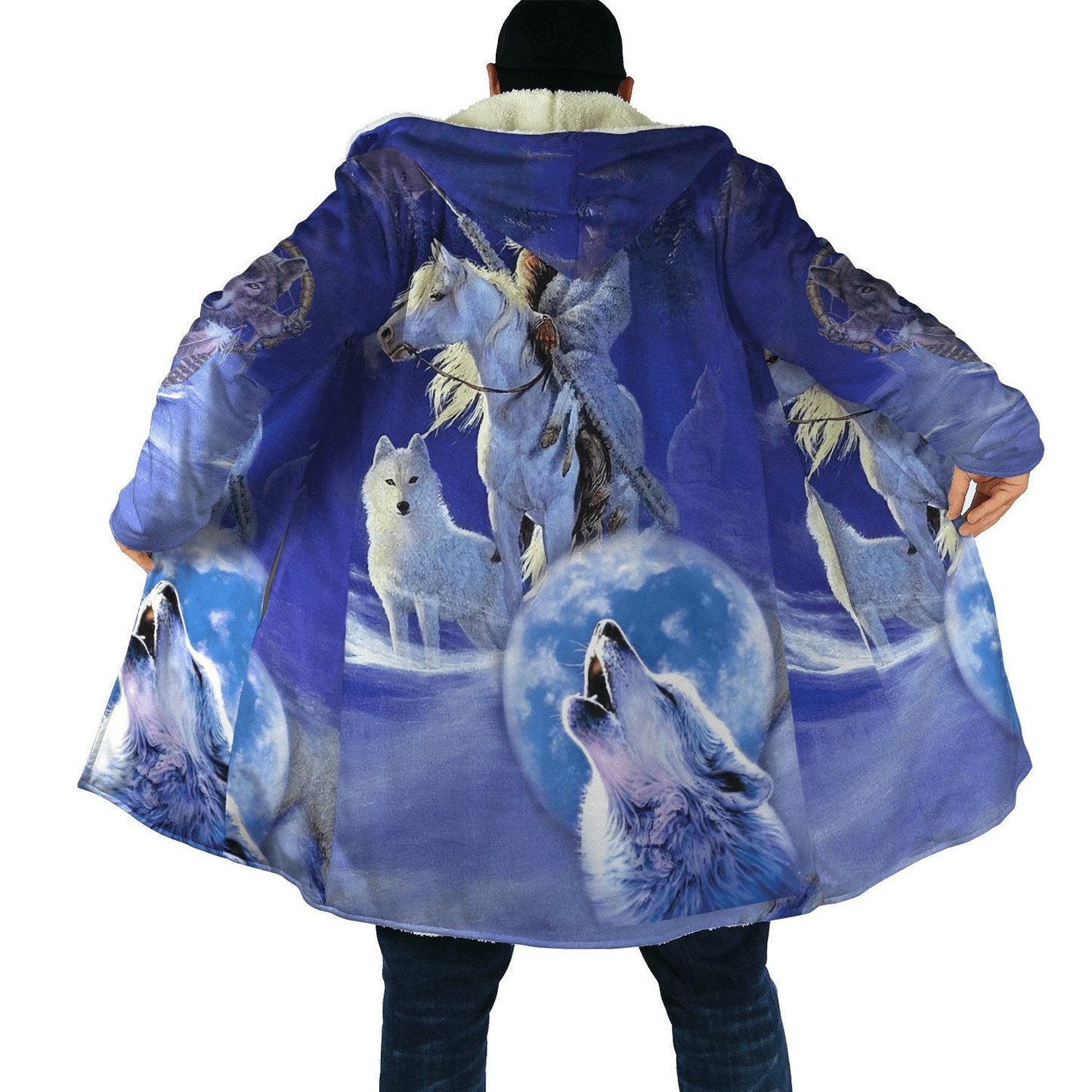 Wolf Native American 3D All Over Printed Unisex Shirts