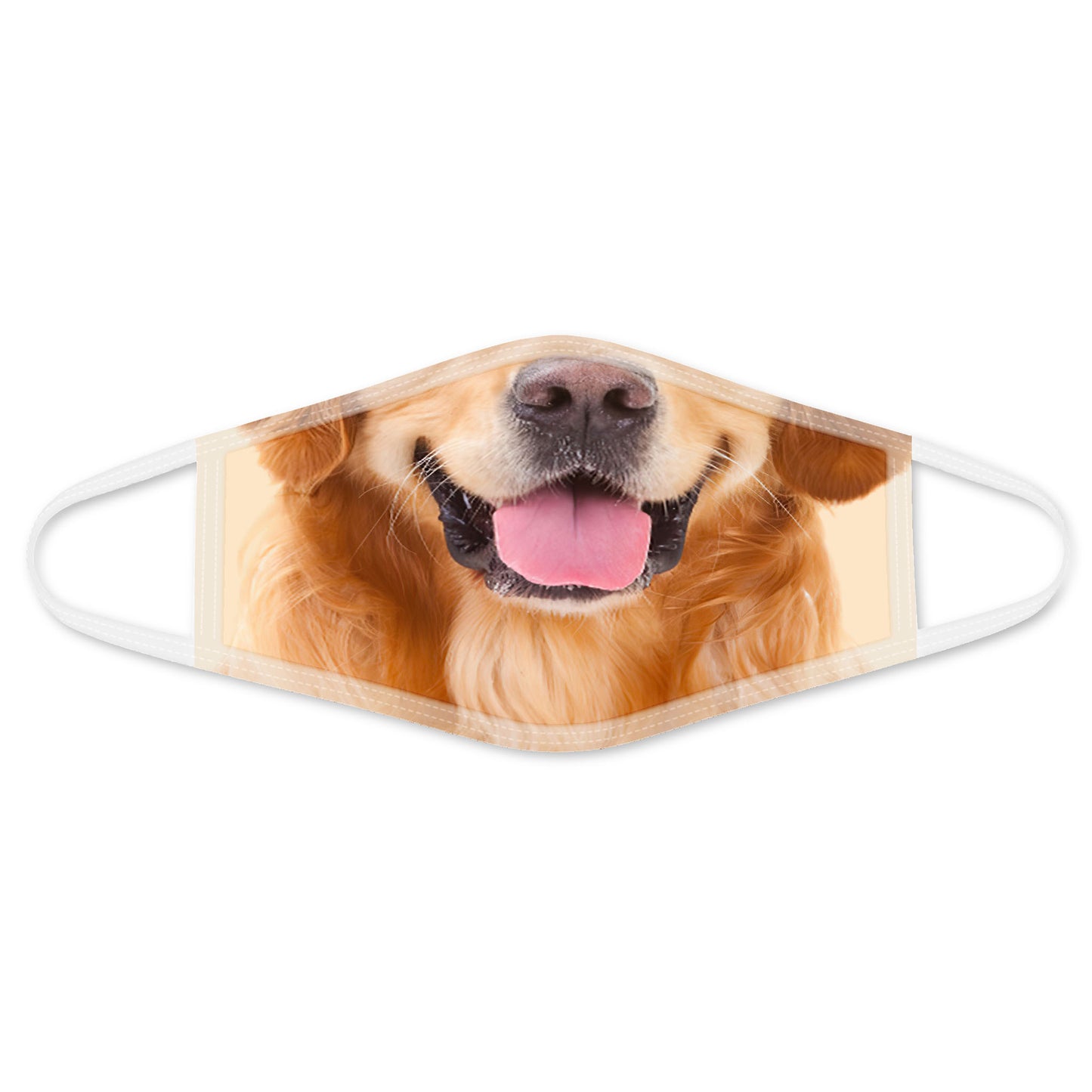 Dog Face Mask White HG